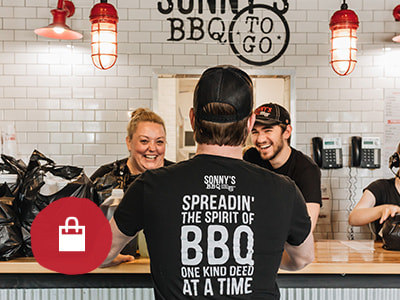 Sonny's Catering ready for pickup