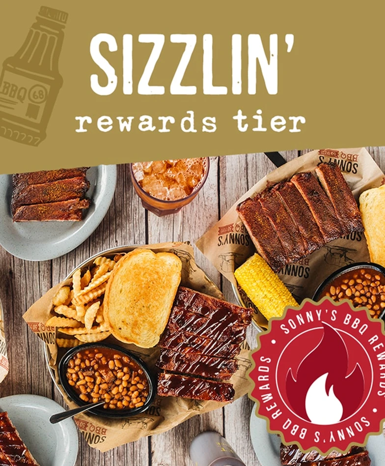 Sizzlin’ rewards tier