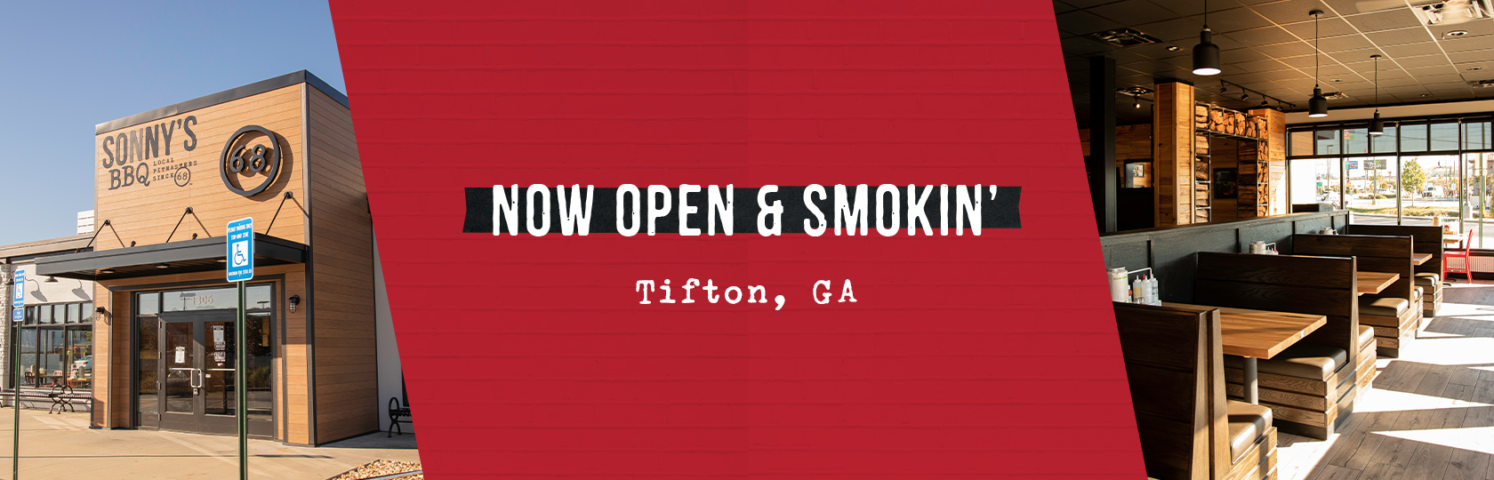 Sonny's BBQ is Now Open in Tifton Sonny's BBQ