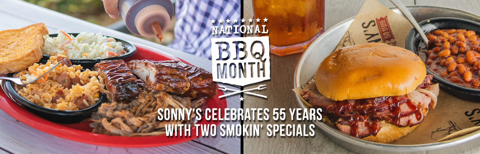 Sonny's Offers 2 Smokin' Specials Every Wednesday in May for National