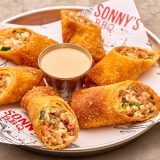 Sonny's BBQ Appetizers BBQ Pork Egg Rolls