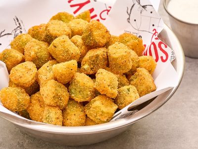 Fried Okra Appetizer at Sonny's BBQ