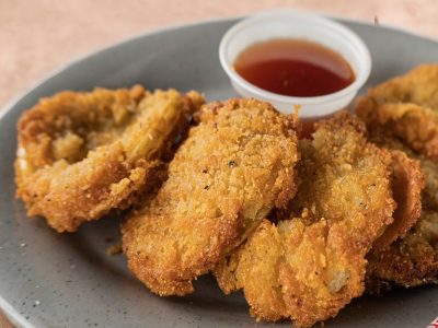 Fried Green Tomatoes Appetizer at Sonny's BBQ