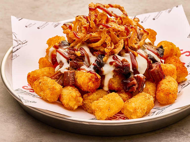 Loaded Tots Appetizer at Sonny's BBQ