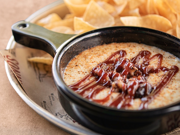 Queso Appetizer at Sonny's BBQ