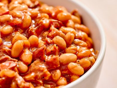 BBQ Beans by the pound at Sonny's BBQ