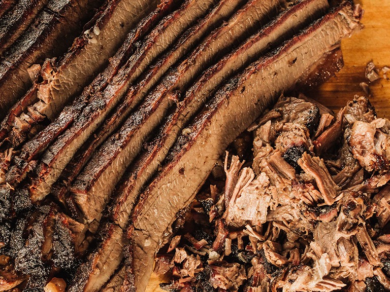 Brisket by the pound at Sonny's BBQ