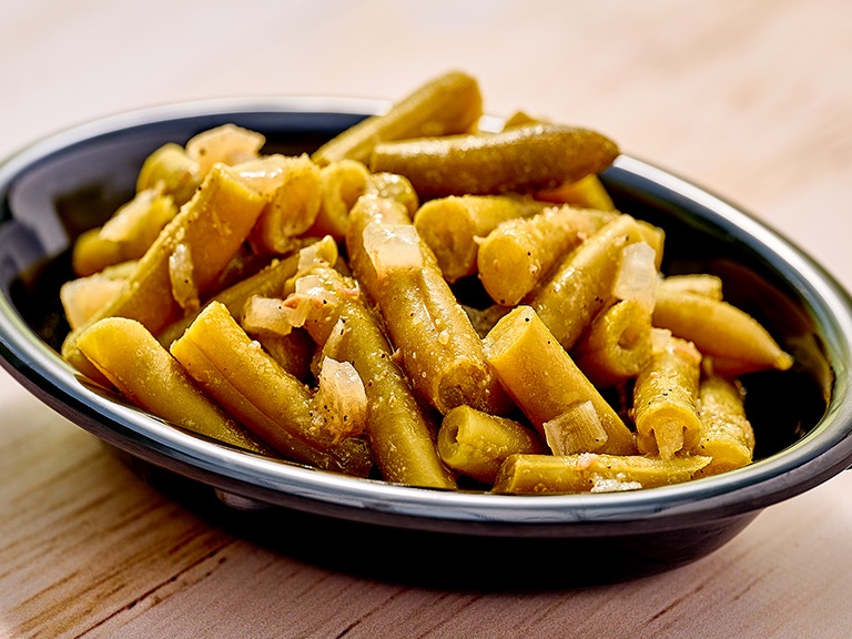 Green beans side at Sonny's BBQ