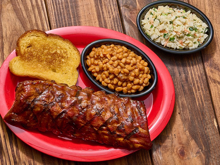 Signature BBQ Baby Back Ribs at Sonny's BBQ