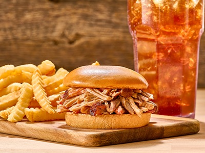 Big Deal Pulled Pork Sandwich Combo