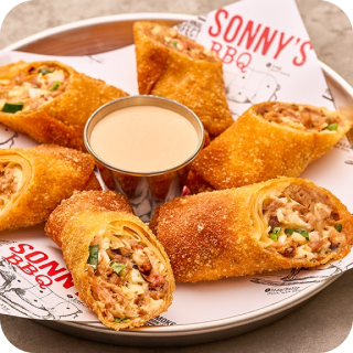BBQ Egg Rolls