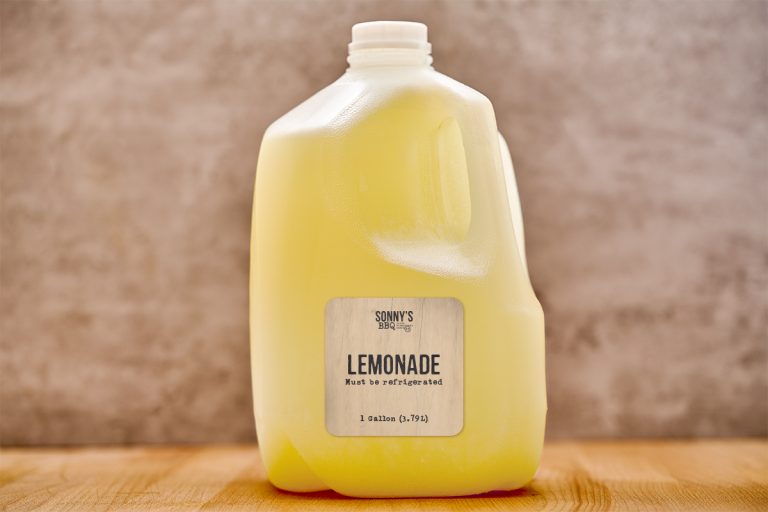 A Gallon of Lemonade at Sonny's BBQ