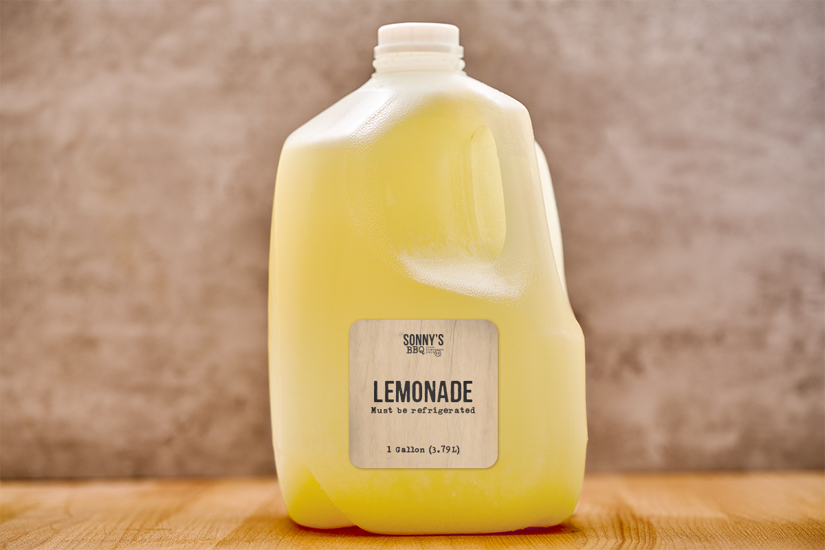 A Gallon of Lemonade at Sonny's BBQ