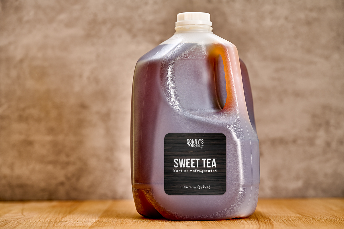 A Gallon of Sweet Tea at Sonny's BBQ