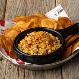 Summer Seasonal Menu BBQ Street Corn dip at Sonny's BBQ.