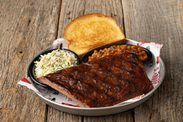 Summer Seasonal Menu Competition Ribs at Sonny's BBQ.