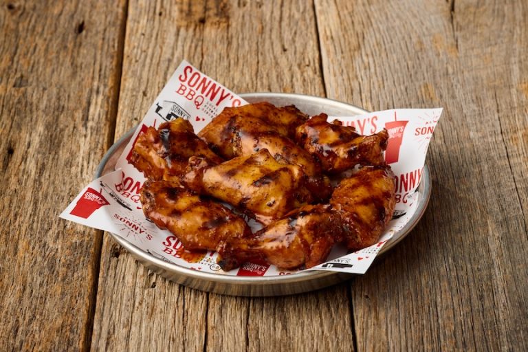 Summer Seasonal Menu Wing Special at Sonny's BBQ.