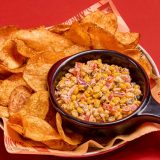 Summer Seasonal Menu BBQ Street Corn dip at Sonny's BBQ.