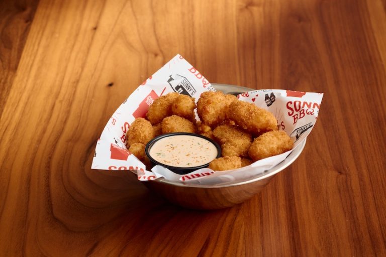 Fall Seasonal Menu Cheese Curds at Sonny's BBQ.