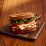 Fall Seasonal Menu Maple BBQ Turkey Club at Sonny's BBQ.