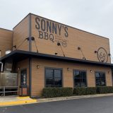 Exterior of Sonny's BBQ in Lawrenceville, GA