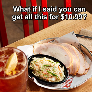 Sonny's Power Plate on Table.