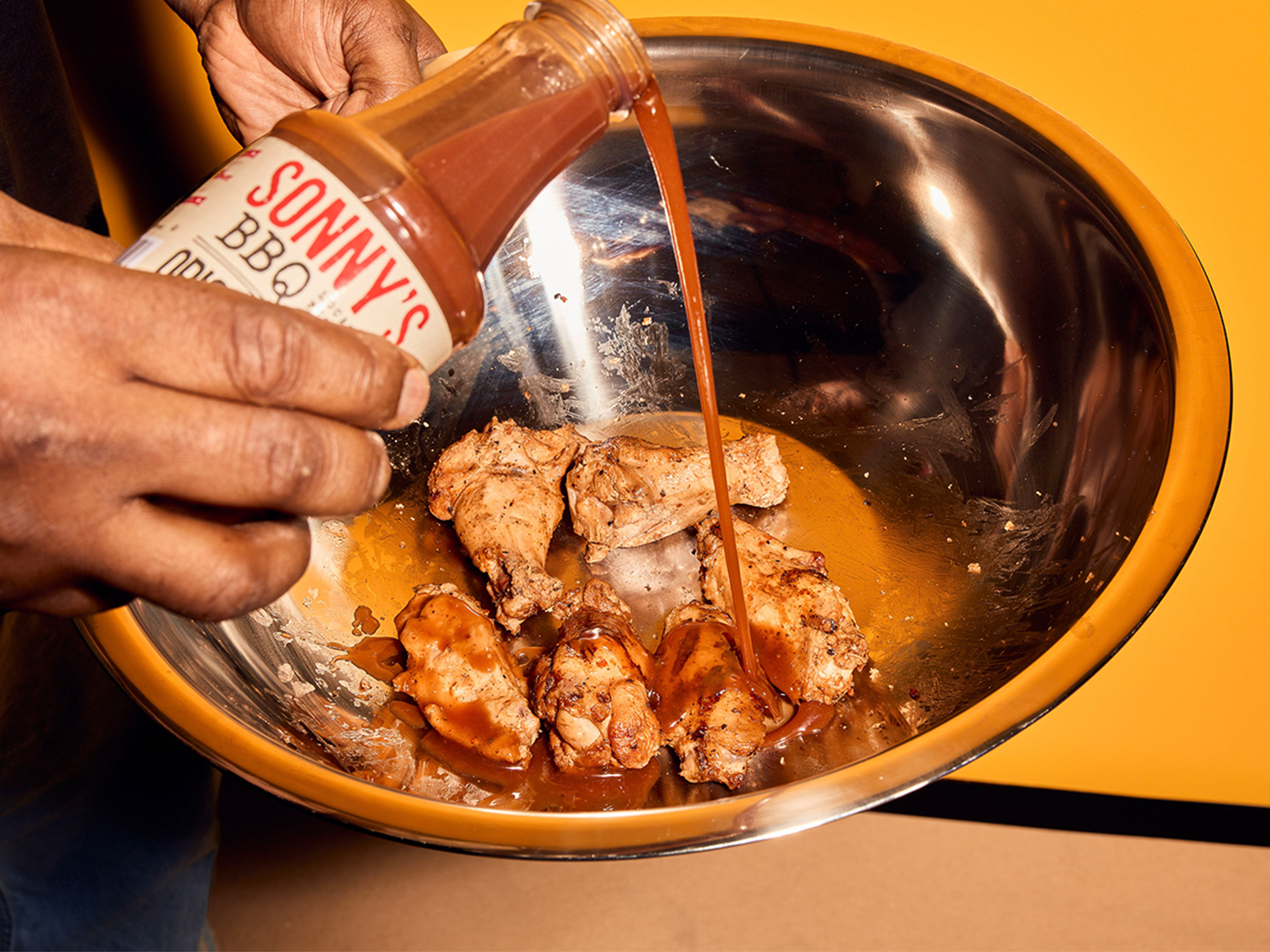Pitmaster Sauces Wings with Sonny's Original Sauce