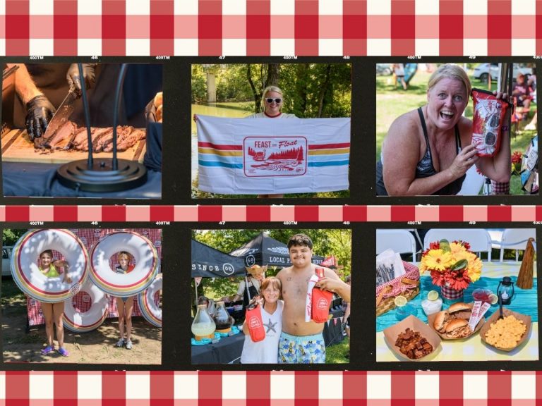 Sonny's BBQ Feast & Float snapshots at Elkhorn Creek